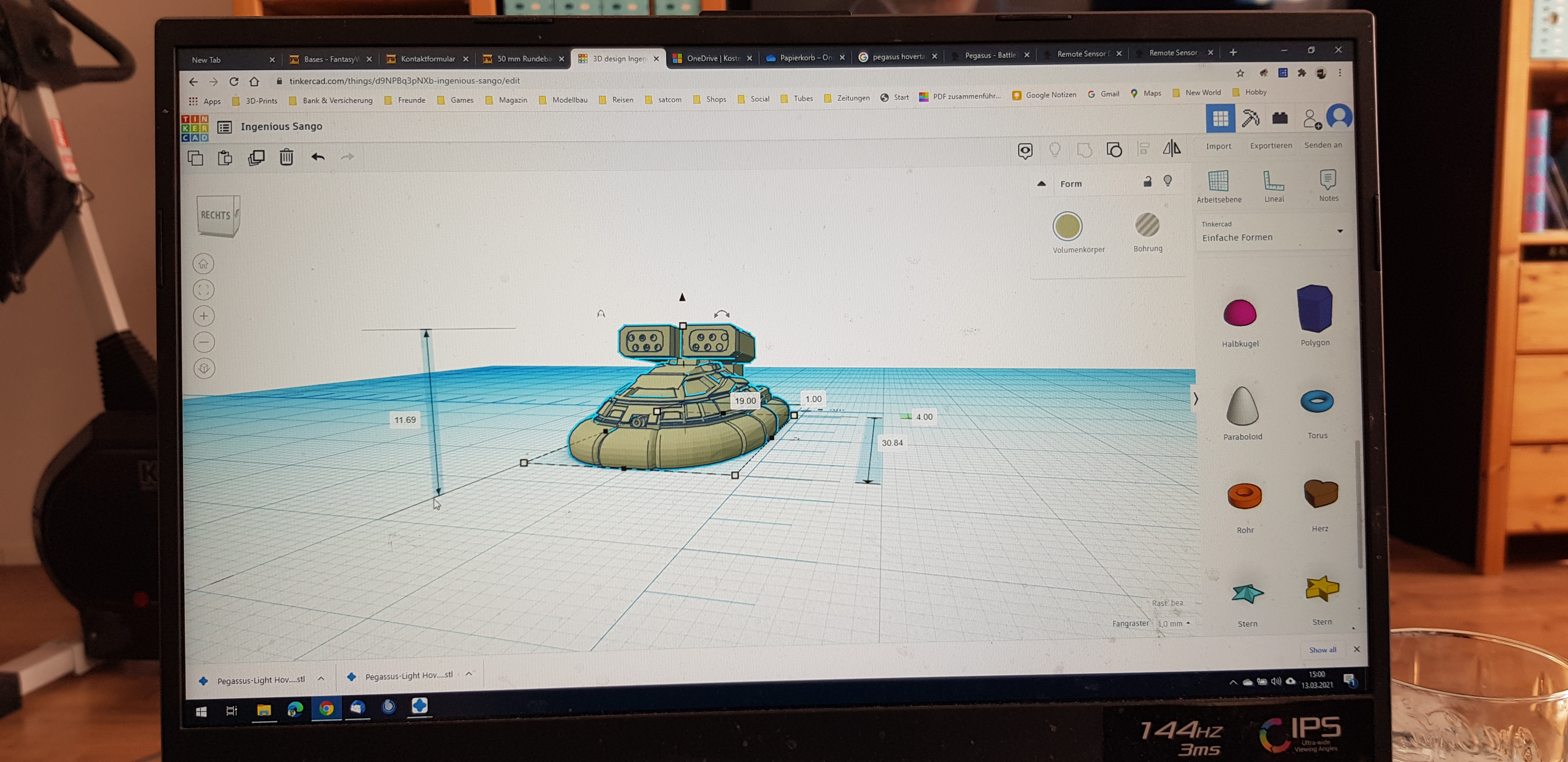 Pegasus TinkerCAD